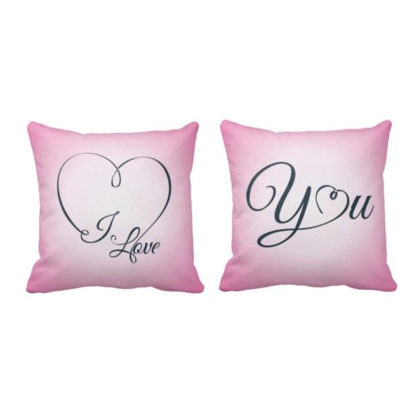 I Love You 's Recipe Scroll Greeting Card and Polyester Cushion Cover