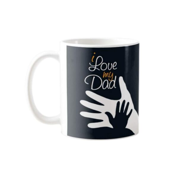 I Love My Dad Mug ,1 Dairy Milk Silk 60 gm, with Coaster