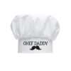 Chef Daddy Dad and Kids Kitchen Chef Apron Set of 2