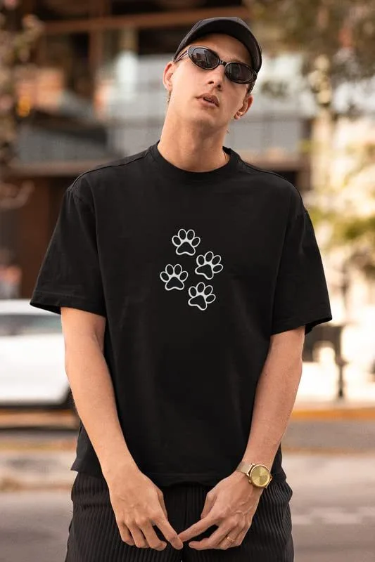 Drop Shoulder Printed T-Shirts for Men | Oversized T-Shirts for Men