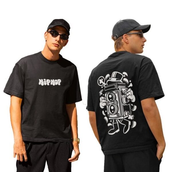 Drop Shoulder Printed T-Shirts for Men | Oversized T-Shirts for Men