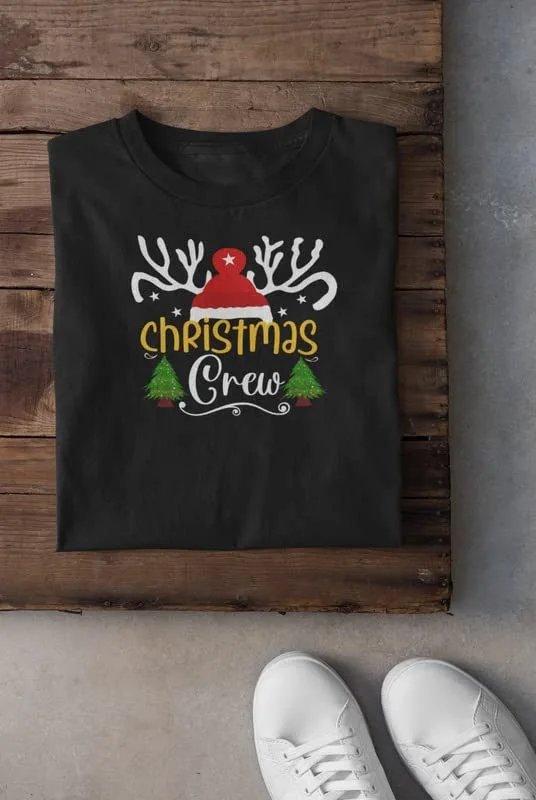 Christmas Crew Matching Family T-shirts