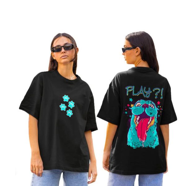 Drop Shoulder Printed T-Shirts for Women | Oversized T-Shirts for Women