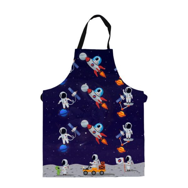 Astronaut Rocket Apron for Kids | Astronaut Kids Apron for Boy