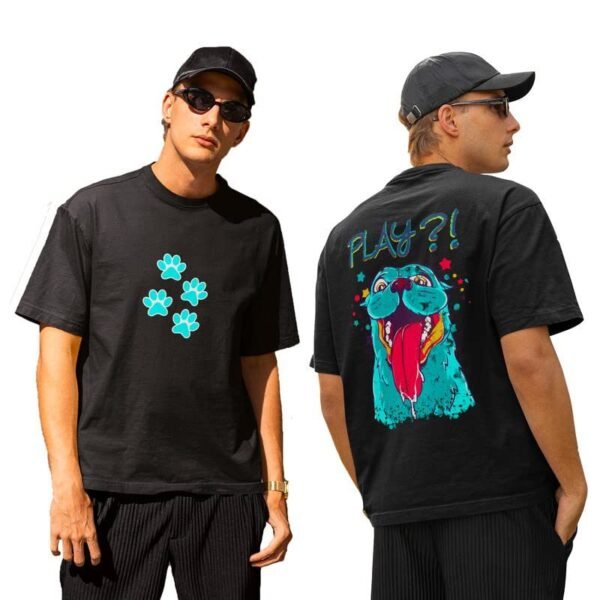 Drop Shoulder Printed T-Shirts for Men | Oversized T-Shirts for Men