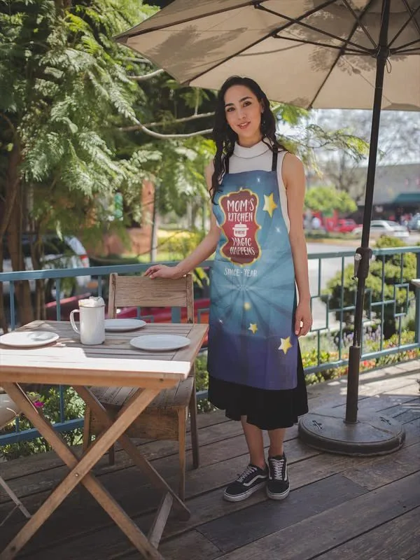 Mom's Kitchen Personalized Apron