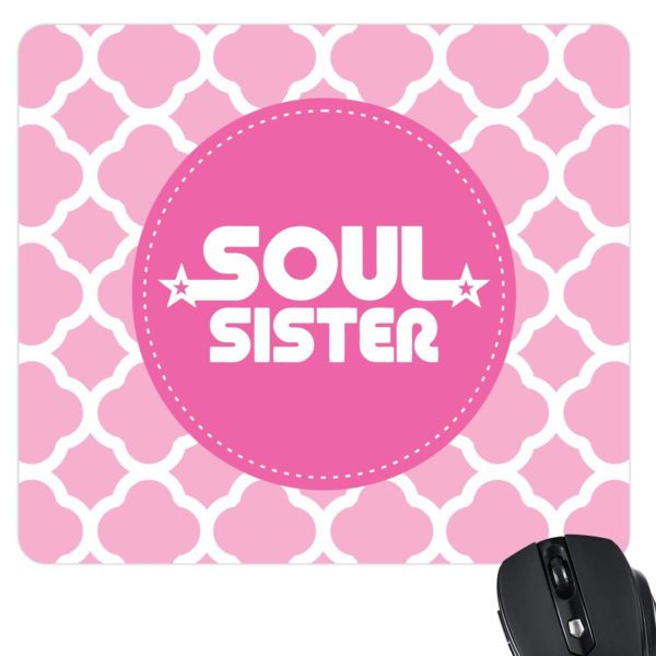 Soul Sister Gift Hamper Set of 6 - Apron, Mug, Cushion Cover, Coaster , Mousepad , Chef Hat