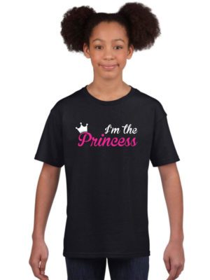 I am Queen and Princess Mom and Daughter Family T-Shirts