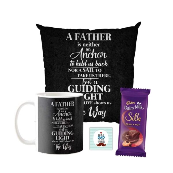 A Father is Neither Anchor Nor Sail But A Guiding Light Hamper