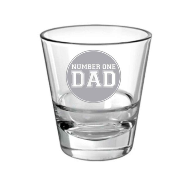 Dad Whisky Glass for Dad