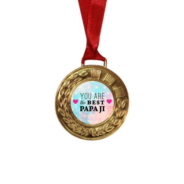 You are The Best Papa Ji Medal for Father