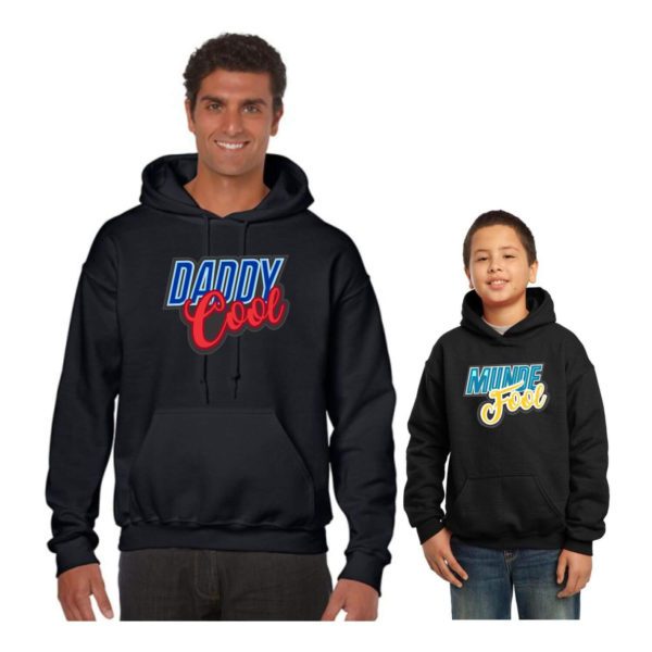 Daddy Cool Munde Fool Family Hoodies Set