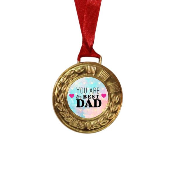 Award Medal Birthday Present - Worlds Best Dad