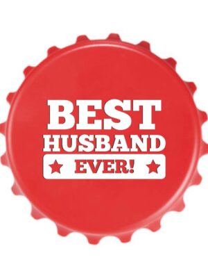 Fridge Magnet with Bottle Opener Only The Best Husbands Get Promoted to Daddy Printed Home Decorative