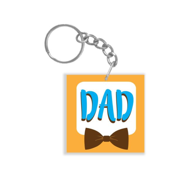 Birthday Gifts Printed Acrylic Keychain Keyring - Nothing Like Hug From Daddy