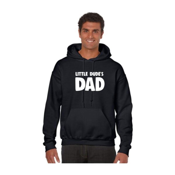Little Dude & Dad Family Hoodies Set