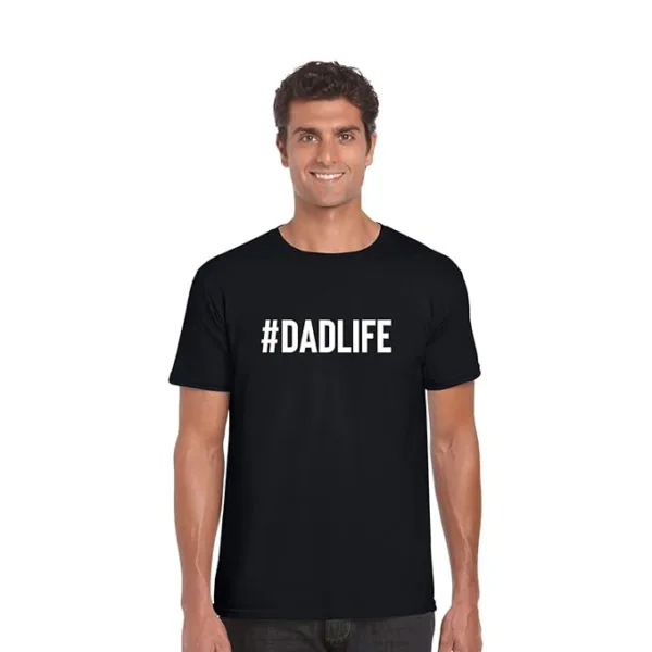 Hashtag Dad & Mom & Kid life Family T-shirts