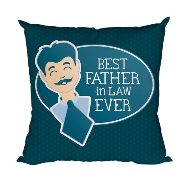 Father-in-Love Printed Velvet Cushion Cover