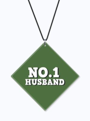 Birthday Gifts Printed Acrylic Car Hanging Accessories for Husband Interior Decoration - No.1 Husband