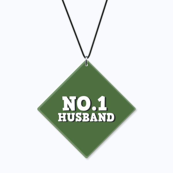 Birthday Gifts Printed Acrylic Car Hanging Accessories for Husband Interior Decoration - No.1 Husband