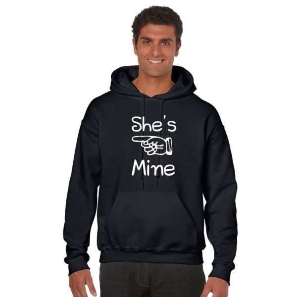 He is Mine, She is Mine, They are Mine Matching Family Sweatshirts- Set of 3