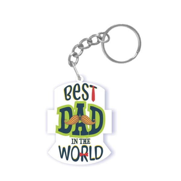 Daddy Husband Protector Hero Keychain