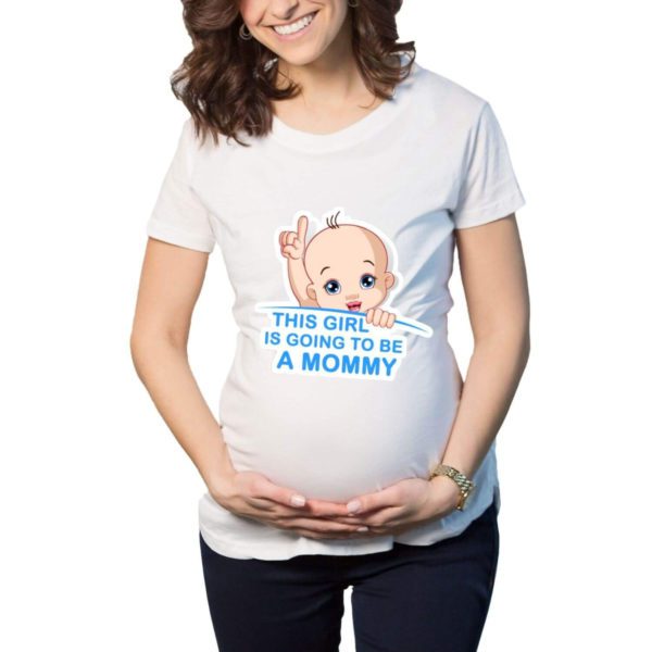 This Girl is Going to be a Mummy First Time Daddy Maternity Couple T-Shirts