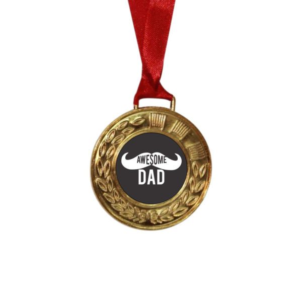 Awesome Dad Medal for Father