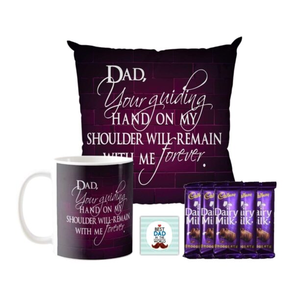Dad You are Guiding Hand On My Shoulder Hamper
