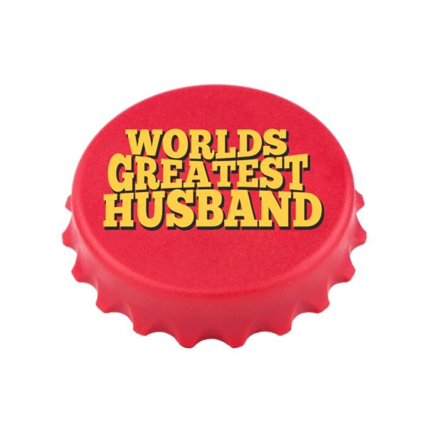 Fridge Magnet with Bottle Opener Only The Best Husbands Get Promoted to Daddy Printed Home Decorative