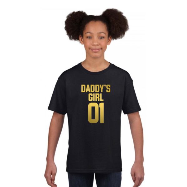 No.1 Daddy's Girl & Daddy Matching Family T-shirts