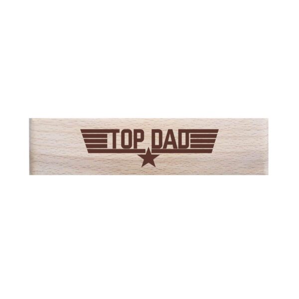 Top Dad Topgun Fame Engraved Pen Box