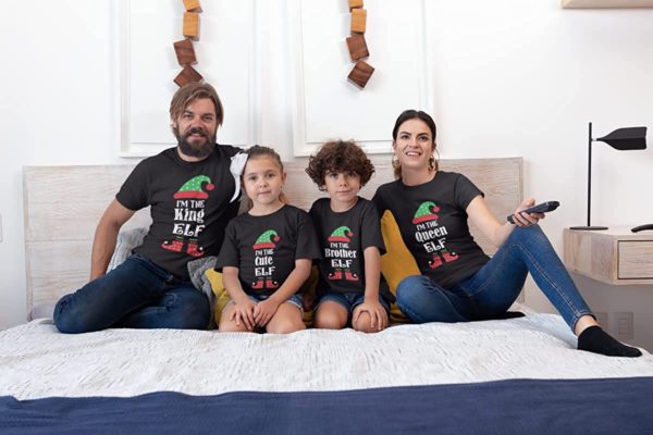 Matching Family T-Shirts - Unique Design Elf