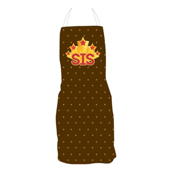 5 Star Sis Apron For Sister With Chef Hat