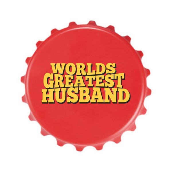 Fridge Magnet with Bottle Opener Only The Best Husbands Get Promoted to Daddy Printed Home Decorative