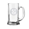 50 Years Young Engraved Beer Mug