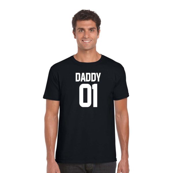 No.1 Daddy's Girl & Daddy Matching Family T-shirts