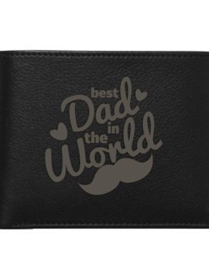 Best Moustache Dad in The World Wallet