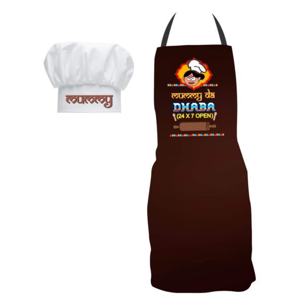 Annivarsary Gift for Mom Dad Mother Father Kitchen Chef Aprons Chef Hats Set of 4