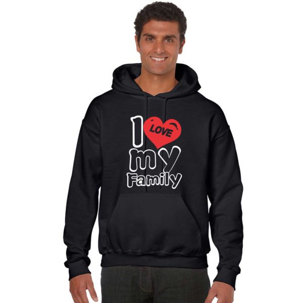 I Love My Family Matching Sweatshirts- Set of 3, Gifts for Father, Gifts for Mm, Gifts for New dad, Gifts