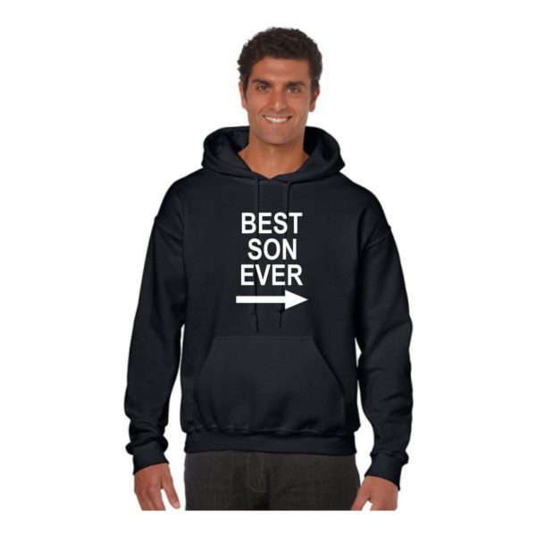 Best Son and Dad Ever Family Hoodies Set