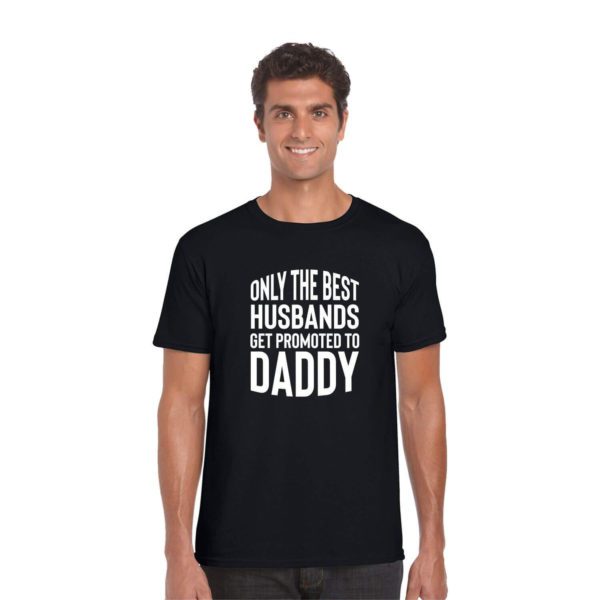 Baby on Board & Only the best Husband Maternity Couple T-Shirts