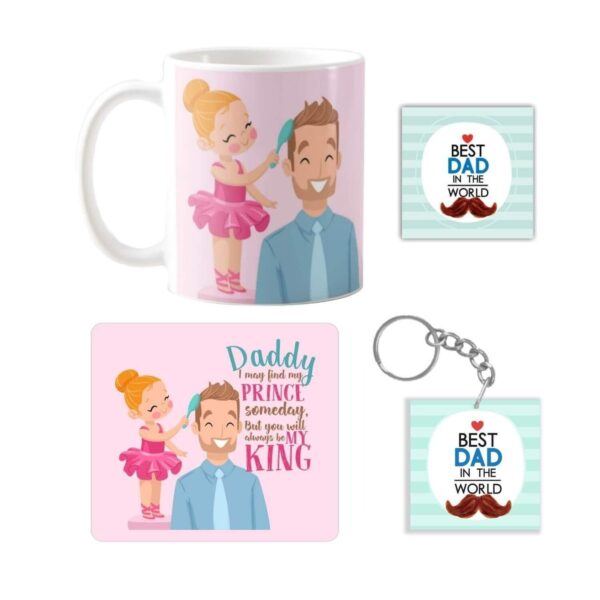 Daddy You Will Always be My King Combo Set of 4