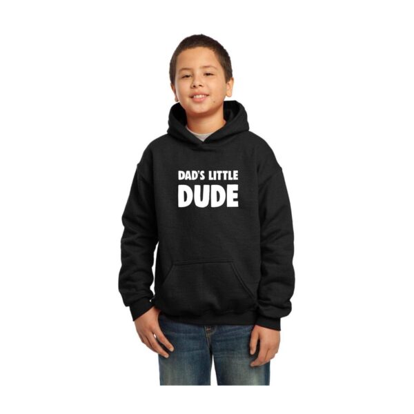 Little Dude & Dad Family Hoodies Set