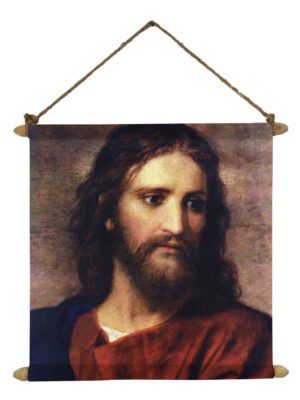 Christmas Gifts, Forgiving Lord Jesus Christ Wall Paintings, Hangings Canvas Scroll Poster for Home Decor