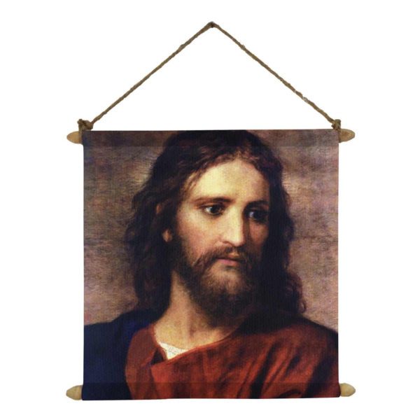 Christmas Gifts, Forgiving Lord Jesus Christ Wall Paintings, Hangings Canvas Scroll Poster for Home Decor