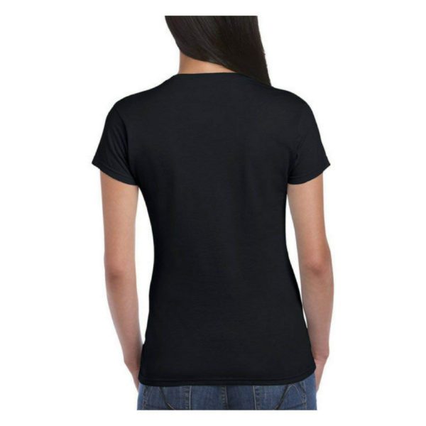 Birthday Gifts Black Roundneck Cotton Tshirt for Wife