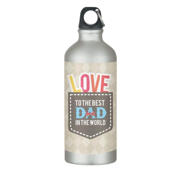 Love to The Best Dad in The World Sipper Water Bottle
