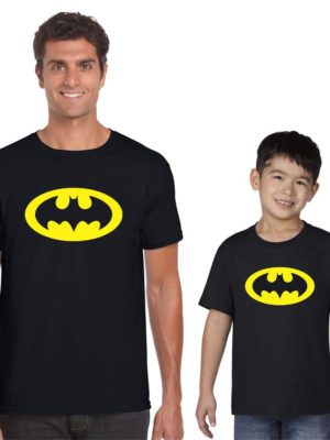 Matching Couple T-Shirts - Unique Designs Batman Logo