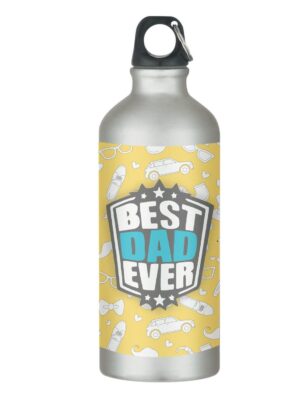 Starry Best Dad Ever Sipper Water Bottle